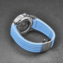 Load image into Gallery viewer, Revue Thommen Men's 'Air speed' Black Dial Blue Rubber Strap Automatic Watch 16070.4635