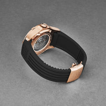 Load image into Gallery viewer, Revue Thommen Men's 'Air speed' Black Dial Black Rubber Strap Automatic Watch 16070.4667