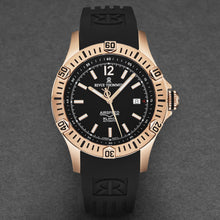 Load image into Gallery viewer, Revue Thommen Men's 'Air speed' Black Dial Black Rubber Strap Automatic Watch 16070.4667