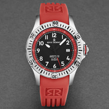 Load image into Gallery viewer, Revue Thommen Men's 'Air speed' Black Dial Red Rubber Strap Automatic Watch 16070.4736
