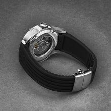 Load image into Gallery viewer, Revue Thommen Men's 'Air speed' Black Dial Black Rubber Strap Automatic Watch 16070.4737