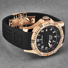 Load image into Gallery viewer, Revue Thommen Men's 'Air speed' Black Dial Black Rubber Strap Automatic Watch 16070.4767