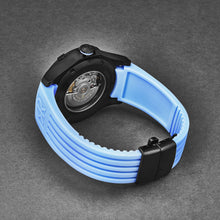 Load image into Gallery viewer, Revue Thommen Men's 'Air speed' Black Dial Blue Rubber Strap Automatic Watch 16070.4775