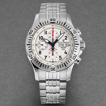 Load image into Gallery viewer, Revue Thommen Men's 16071.6122 'Air speed' White Dial Chronograph Day-Date Watch