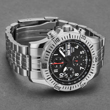 Load image into Gallery viewer, Revue Thommen Men's 16071.6134 'Air speed' Black Dial Chronograph Day-Date Swiss Automatic Watch