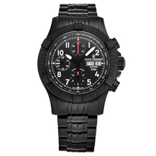 Load image into Gallery viewer, Revue Thommen Men's 16071.6174 'Air Speed' Black Dial Chronograph Day-Date Swiss Automatic Watch