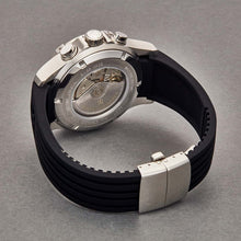 Load image into Gallery viewer, Revue Thommen Men's 16071.6822 'Airspeed' Silver Dial Day-Date Rubber Strap Chronograph Automatic Watch