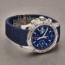 Load image into Gallery viewer, Revue Thommen Men&#39;s 16071.6826 &#39;Airspeed&#39; Blue Dial Day-Date Chronograph Automatic Watch
