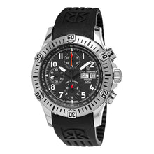 Load image into Gallery viewer, Revue Thommen Men&#39;s 16071.6834 &#39;Air Speed&#39; Black Dial Black Rubber Strap Chronograph Swiss Automatic Watch
