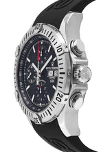 Load image into Gallery viewer, Revue Thommen Men's 16071.6839 'Air Speed' Black Dial Black Rubber Strap Chronograph Swiss Automatic Watch