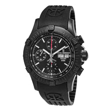 Load image into Gallery viewer, Revue Thommen Men's 16071.6877 'Air Speed' Black Dial Black Rubber Strap Swiss Automatic Watch
