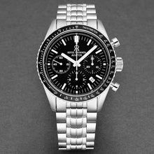 Load image into Gallery viewer, Revue Thommen Men's 17000.6137 'Aviator' Black Dial Stainless Steel Chronograph Automatic Watch