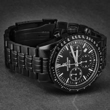 Load image into Gallery viewer, Revue Thommen Men's 17000.6177 'Aviator' Black Dial Black Stainless Steel Chronograph Automatic Watch