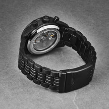 Load image into Gallery viewer, Revue Thommen Men's 17000.6177 'Aviator' Black Dial Black Stainless Steel Chronograph Automatic Watch