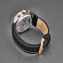 Load image into Gallery viewer, Revue Thommen Men's 17000.6557 'Aviator' Black Dial Two-Tone Chronograph Automatic Watch