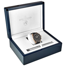 Load image into Gallery viewer, Revue Thommen Men's 17000.6567 'Aviator' Black Dial Rose-Tone Chronograph Automatic Watch