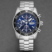 Load image into Gallery viewer, Revue Thommen Men's 17030.6123 'Divers' Blue Dial Day-Date Chronograph Automatic Watch