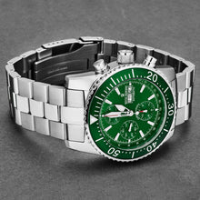 Load image into Gallery viewer, Revue Thommen Men's 17030.6132 'Divers' Green Dial Day-Date Chronograph Automatic Watch
