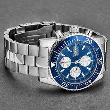 Load image into Gallery viewer, Revue Thommen Men's 17030.6135 'Divers' Blue Dial Day-Date Chronograph Automatic Watch