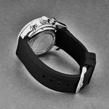 Load image into Gallery viewer, Revue Thommen Men's 17030.6522 'Air Speed' Green Dial Rubber Strap Chronograph Automatic Watch