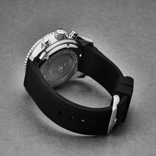 Load image into Gallery viewer, Revue Thommen Men's 17030.6535 'Divers' Blue Dial Day-Date Chronograph Blue Dial Black Rubber Strap Automatic Watch