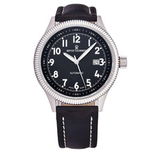 Load image into Gallery viewer, Revue Thommen Men's 17060.2524'Pilot' Black Dial Black Leather Strap Date Automatic Watch