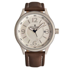 Load image into Gallery viewer, Revue Thommen Men&#39;s 17060.2528 &#39;Pilot&#39; Silver Dial Brown Leather Strap Automatic Watch
