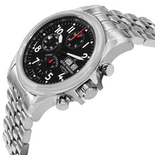 Load image into Gallery viewer, Revue Thommen 17081.6137 &#39;Pilot&#39; Black Dial Stainless Steel Chronograph Automatic Watch
