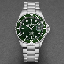 Load image into Gallery viewer, Revue Thommen Men's 17571.2129 'Diver' Green Dial Stainless Steel Swiss Automatic Watch