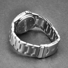 Load image into Gallery viewer, Revue Thommen Men's 'Diver' Green Dial Stainless Steel Bracelet Automatic Watch 17571.2131