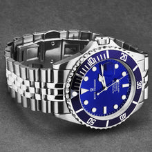 Load image into Gallery viewer, Revue Thommen Men's 'Diver' Blue Dial Stainless Steel Bracelet Automatic Watch 17571.2228