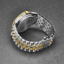 Load image into Gallery viewer, Revue Thommen Men's 'Diver' Black Dial Two Tone Stainless Steel Bracelet Automatic Watch 17571.2247