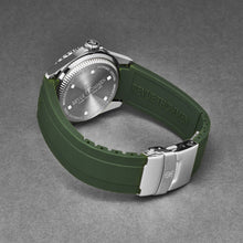 Load image into Gallery viewer, Revue Thommen Men's 'Diver' Green Dial Green Rubber Strap Swiss Automatic Watch 17571.2329