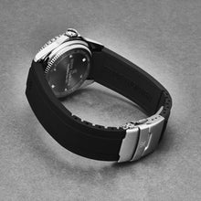 Load image into Gallery viewer, Revue Thommen Men's 'Diver' Green Dial Black Rubber Strap Swiss Automatic Watch 17571.2331