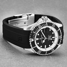 Load image into Gallery viewer, Revue Thommen Men's 'Diver' Black Dial Black Rubber Strap Swiss Automatic Watch 17571.2337