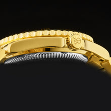 Load image into Gallery viewer, Revue Thommen Men's 'Diver' Green Dial Stainless Steel Bracelet Swiss Automatic Watch 17571.2414