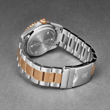 Load image into Gallery viewer, Revue Thommen Men's 'Diver' Green Dial Two-Tone Bracelet Swiss Automatic Watch 17571.2454