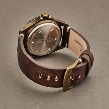 Load image into Gallery viewer, Revue Thommen 17571.2588 'Diver' Silver Dial Brown Leather Strap Gunmetal Automatic Watch
