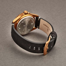 Load image into Gallery viewer, Revue Thommen Men&#39;s 17571.2593 &#39;Diver&#39; Brown Dial Black Leather Strap Date Automatic Watch
