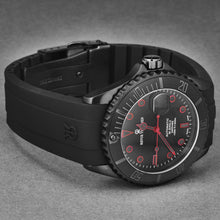 Load image into Gallery viewer, Revue Thommen Men's 'Diver' Black Dial Black Rubber Strap Swiss Automatic Watch 17571.2776