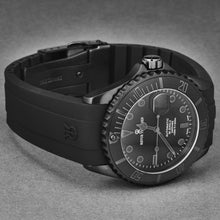 Load image into Gallery viewer, Revue Thommen Men's 'Diver' Black Dial Black Rubber Strap Swiss Automatic Watch 17571.2777