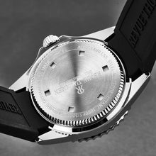 Load image into Gallery viewer, Revue Thommen Men's 'Diver' Silver Dial Rubber Strap Swiss Automatic Watch 17571.2825