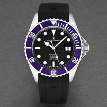 Load image into Gallery viewer, Revue Thommen Men's 'Diver' Black Dial Rubber Strap Swiss Automatic Watch 17571.2835