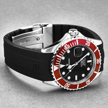 Load image into Gallery viewer, Revue Thommen Men's 'Diver' Black Dial Rubber Strap Swiss Automatic Watch 17571.2836