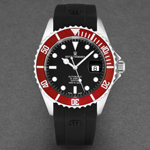 Load image into Gallery viewer, Revue Thommen Men's 'Diver' Black Dial Rubber Strap Swiss Automatic Watch 17571.2836