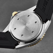 Load image into Gallery viewer, Revue Thommen Men's 'Diver' Black Dial Black Rubber Strap Swiss Automatic Watch 17571.2847