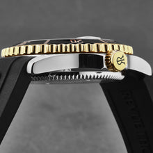 Load image into Gallery viewer, Revue Thommen Men's 'Diver' Black Dial Black Rubber Strap Swiss Automatic Watch 17571.2857