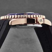Load image into Gallery viewer, Revue Thommen Men's 'Diver' Blue Dial Black Rubber Strap Swiss Automatic Watch 17571.2865