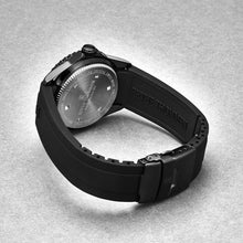 Load image into Gallery viewer, Revue Thommen Men's 'Diver' Black Dial Rubber Strap Swiss Automatic Watch 17571.2877