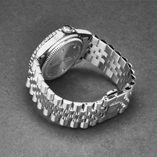 Load image into Gallery viewer, Revue Thommen Men's 'Diver' Yellow Dial Stainless Steel Bracelet Swiss Automatic Watch 17571.2930